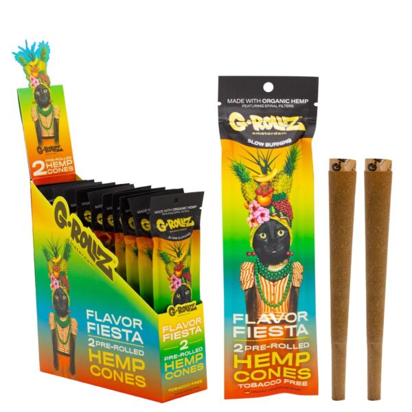 BLUNTS CONES G-ROLLZ HEMP MULTIFRUIT 2-UN