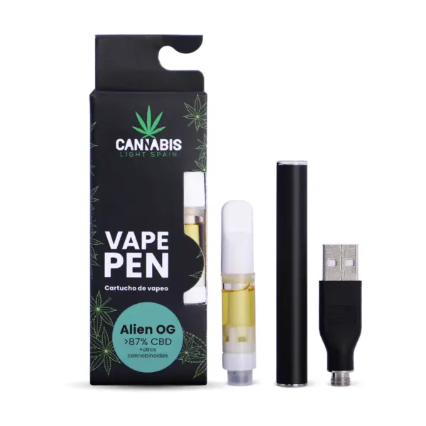 CBD Vape Pen USB + Cartucho CBD Alien OG