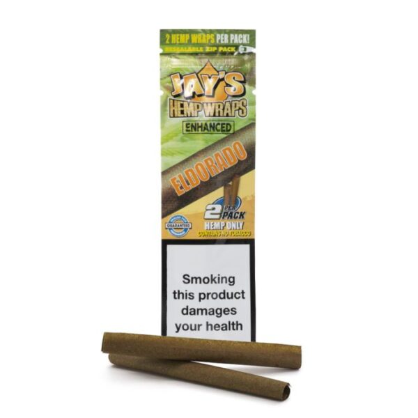 BLUNTS JAY’S HEMP WRAPS ENHACED TERPENDOS EL DORADO 2 UN