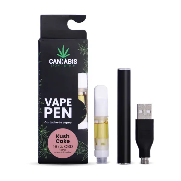 CBD Vape Pen USB + Cartucho CBD Kush Cake