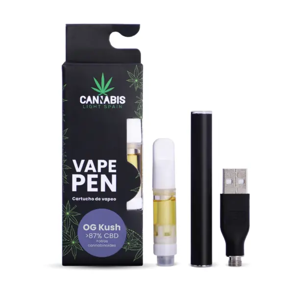 CBD Vape Pen USB + Cartucho CBD OG Kush