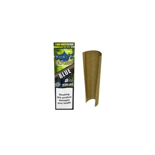 BLUNTS JUICY HEMP WRAPS BLUE ARANDANO 2 UN