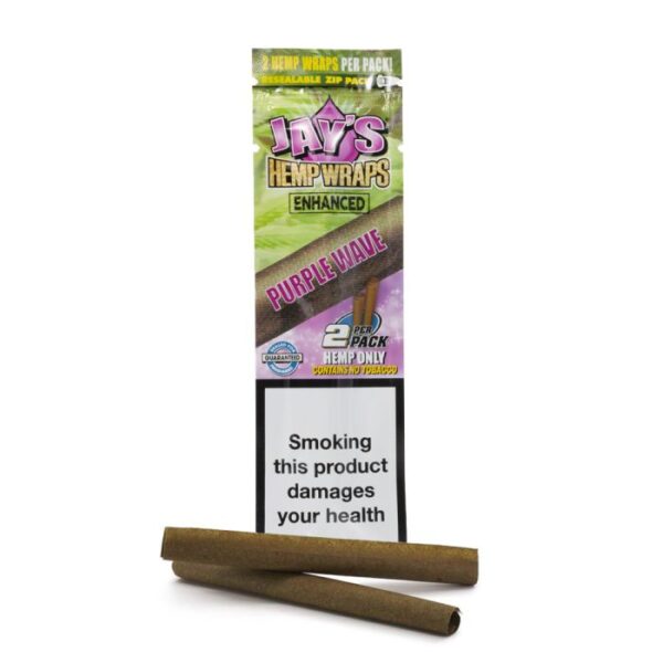 BLUNTS JAY’S HEMP WRAPS ENHACED TERPENOS PURPLE WAVE 2 UN