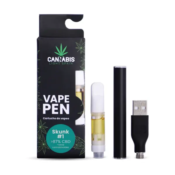 CBD Vape Pen USB + Cartucho CBD SKUNK1