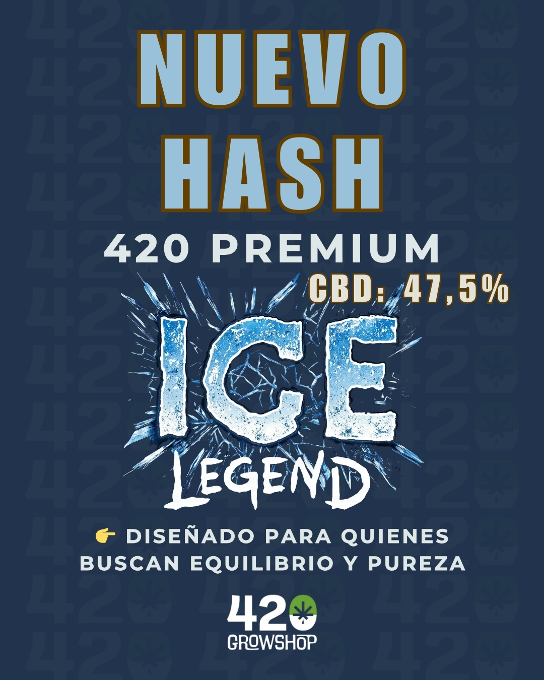 Ice Legend 2gr – Hash CBD Ice-o-lator 47,5% - Imagen 2